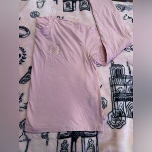 Pink PJ top